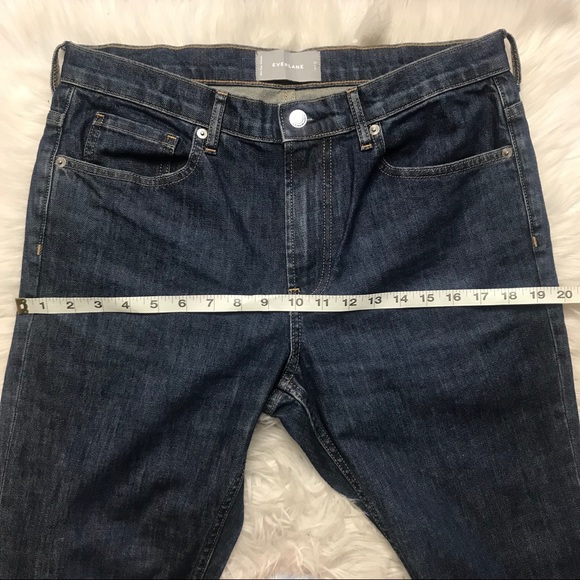 Everlane Slim Jean Dark Indigo 33x32 - Picture 6 of 8